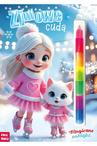Zimowe cuda. Magiczne naklejki