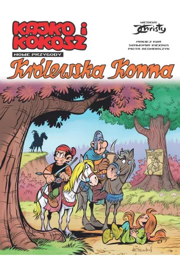 Krlewska konna. Kajko i Kokosz. Nowe przygody. Tom 3 - Sawomir Kiebus, Maciej Kur, Piotr Bednarczyk