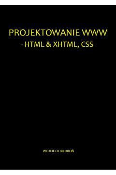 eBook Projektowanie WWW - HTML & XHTML, CSS pdf
