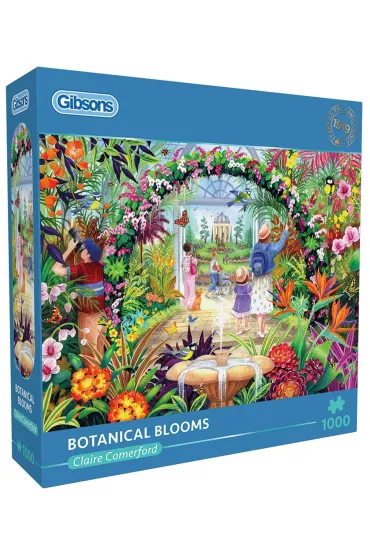 Puzzle 1000 Kwiaty botaniczne 113730 Gibsons