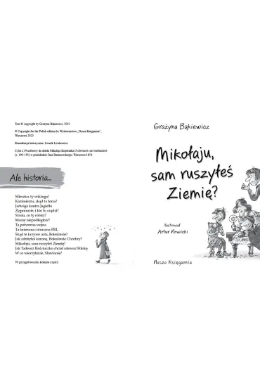 Ale historia... Miko�aju, sam ruszy�e� Ziemi�? - Gra�yna B�kiewicz