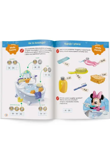 Disney uczy. Miki. Monety i banknoty