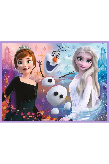 Puzzle + Memos 2w1 (24+30+48 el.) Ksi�niczki w swojej krainie Trefl