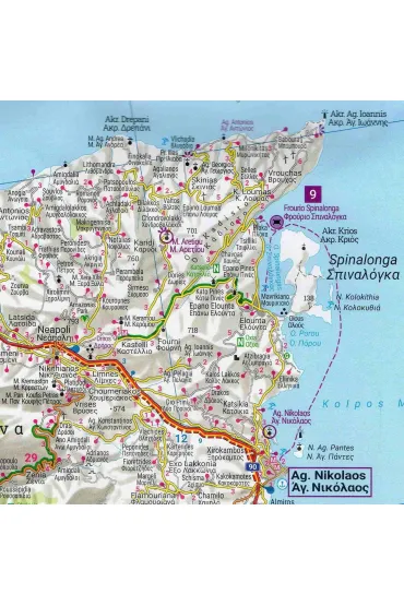 Mapa kreta 1:150 000 fb