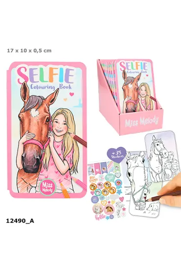 Kolorowanka Selfie Miss Melody 12490A