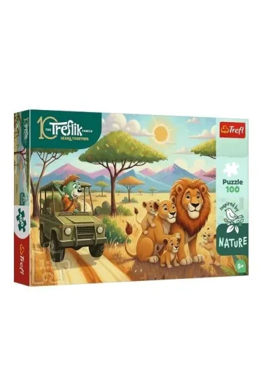 Puzzle 100 Inspired By Nature - Lwy TREFL