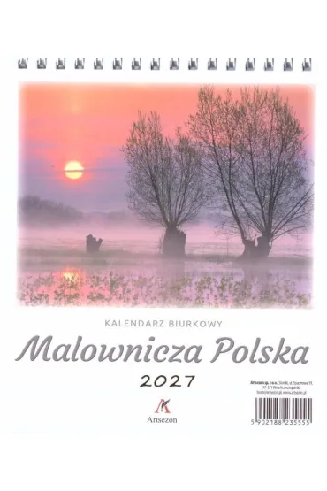 Kalendarz 2027 biurkowy 15x17cm ze zdj�ciami MIX