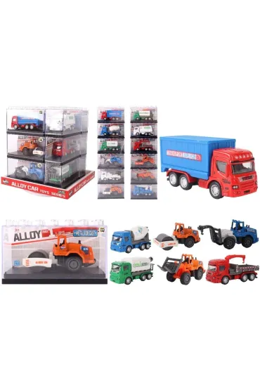 Autko w klocku 1:64 miejskie MIX Pro Kids
