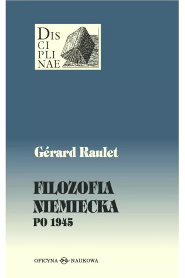 Filozofia niemiecka po 1945 TW - Gerard Raulet