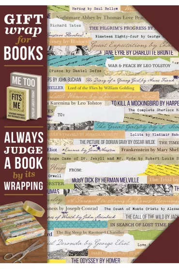 Gift wrap. Papier do ksi��ki. Reading list