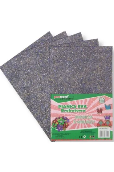 Polsirhurt Pianka multicolor brokat 4 20x30 cm