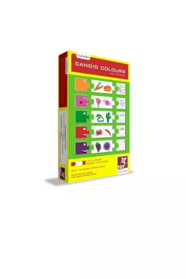Puzzle Candid colours Toy Kraft