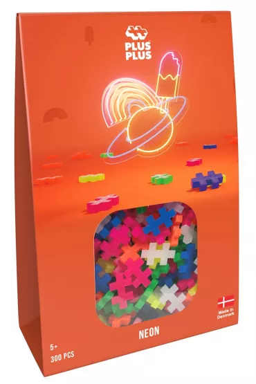 Klocki Plus-Plus Neonowe 300el