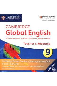 Cambridge Global English 9 Cambridge Elevate Teacher's Resource Access Card