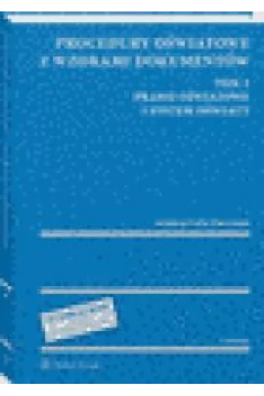 Procedury o�wiatowe z wzorami dokument�w. Tom 1 - Lidia Marciniak