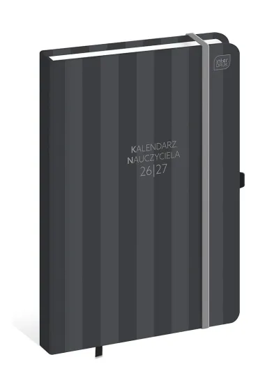 KALENDARZ NAUCZY KSIAZ B5/192 OPR TW STRIPES INTERDRUK