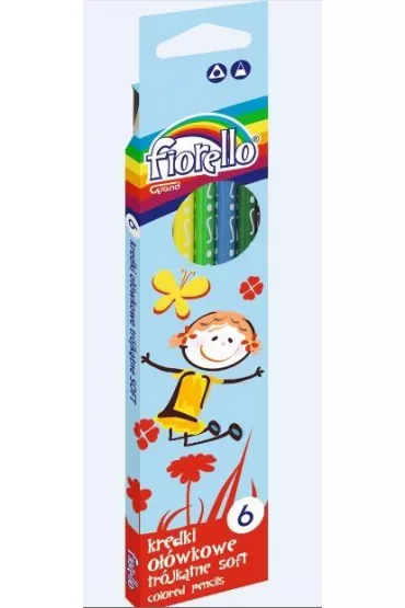 Fiorello Kredki Super Soft 6 szt.