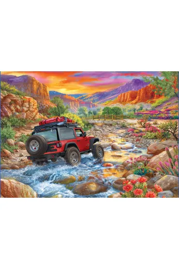 Puzzle 1000 Jeep Rocky Ride by C.Bigelow 6000-5998 Eurographics