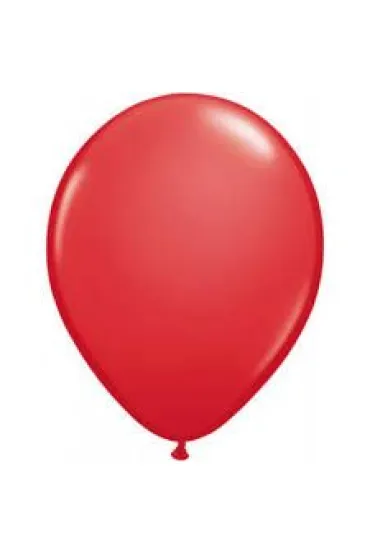 Balony pastelowe czerwone 25cm