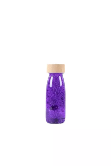 Petit Boum Butelka sensoryczna Float fioletowa