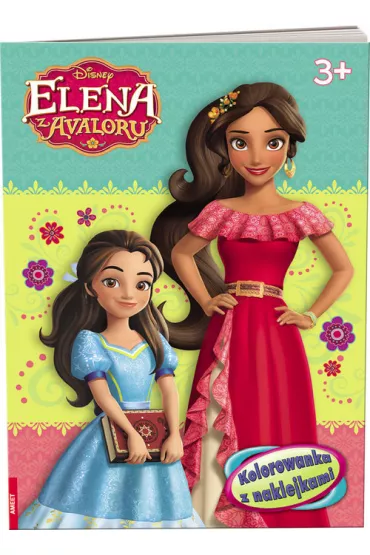 Elena z Avaloru. Kolorowanka z naklejkami