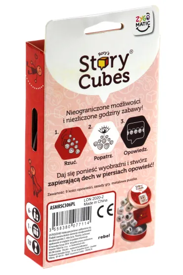 Story Cubes. Bohaterowie Rebel - Rory O'Connor