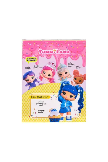 Yummiland Large Doll + Lipgloss Rory Blueberry Mga Entertainment