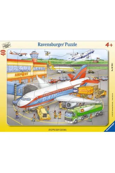 Puzzle 40 el. Na Lotnisku 067008 Ravensburger