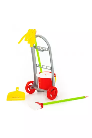 Polesie 42910 Mini zestaw do sprz�tania w pude�ku
