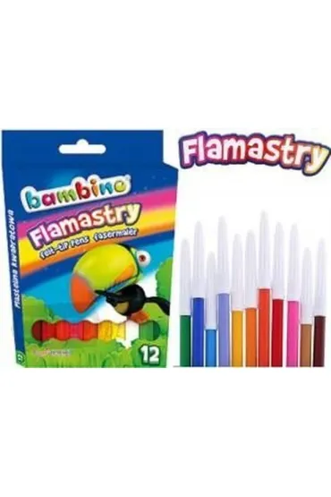 St. Majewski Flamastry Bambino 12 szt.