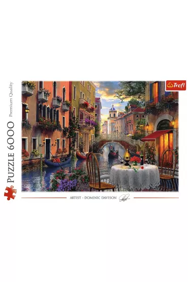 Puzzle 6000 el. Romantyczna kolacja Trefl