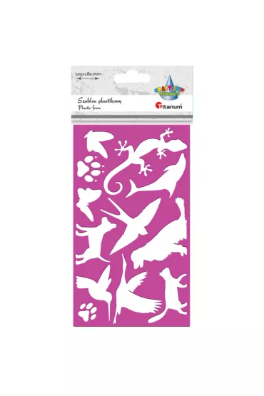 Hasta Szablon plastkowy Zwierz�ta 10.5 x 18 cm