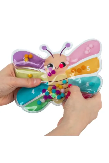 Plansza sensoryczna do nauki liczenia Motyl Kidea Derform