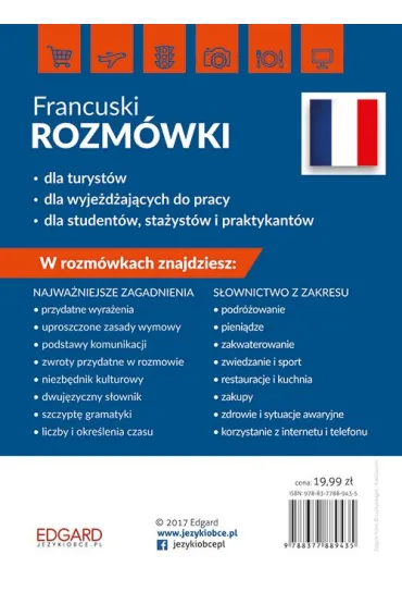 EDGARD. Francuski. Rozm�wki na ka�dy wyjazd