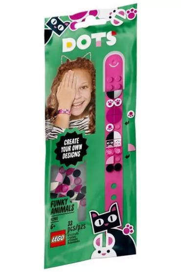 LEGO DOTS Bransoletka ze stylowymi zwierzakami 41901