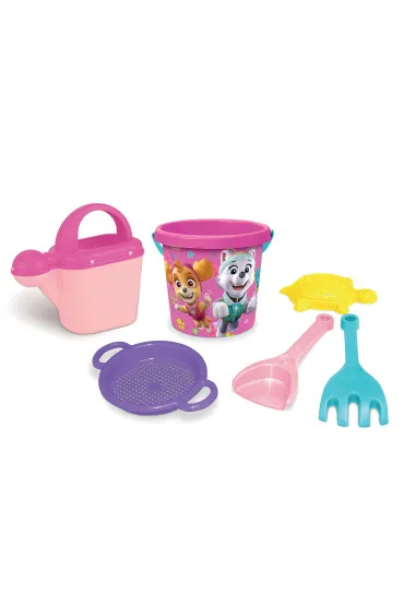 Psi Patrol komplet do piasku 6el r�owy ma�y Wader