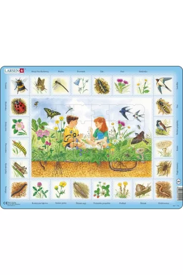 Puzzle Uk�adanka Larsen Maxi Field 48el Tactic