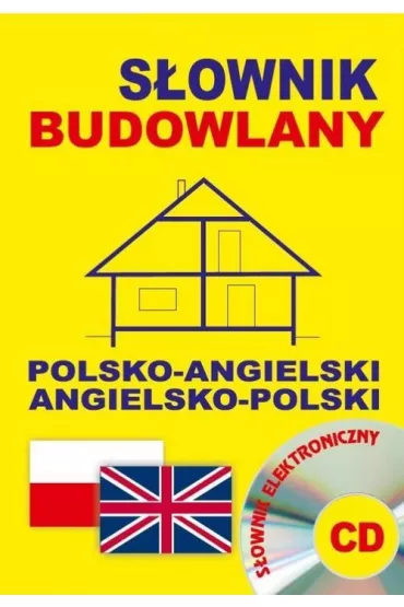 S�ownik budowlany polsko-angielski angielsko-polski + CD (s�ownik elektroniczny) - Jacek Gordon