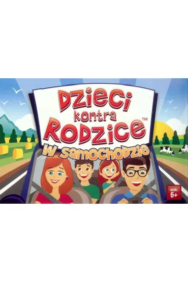 Dzieci kontra rodzice w samochodzie Kangur