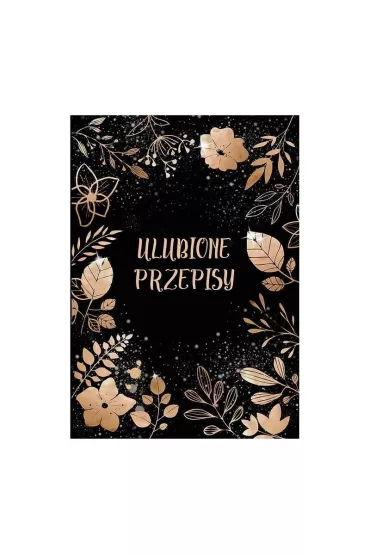 Deko Przepi�nik Ulubione przepisy czarny