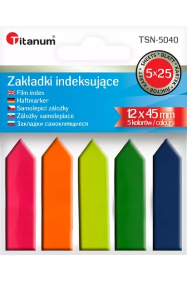 Hasta Zak�adki indeksuj�ce Fluo