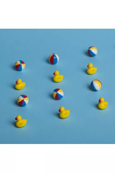 Petit Boum Butelka sensoryczna dwufazowa Move - Kaczka