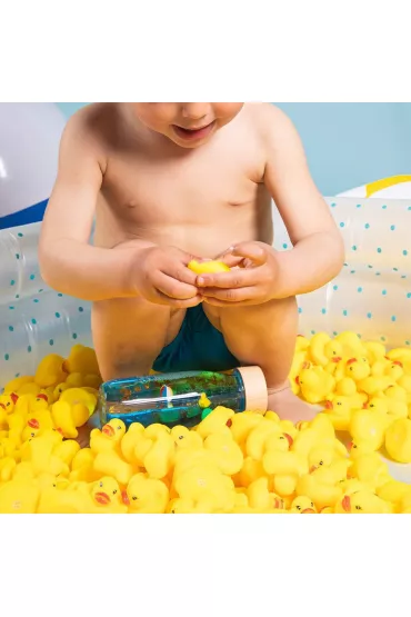Petit Boum Butelka sensoryczna dwufazowa Move - Kaczka