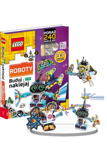 LEGO Master Brand. Buduj i naklejaj. Roboty