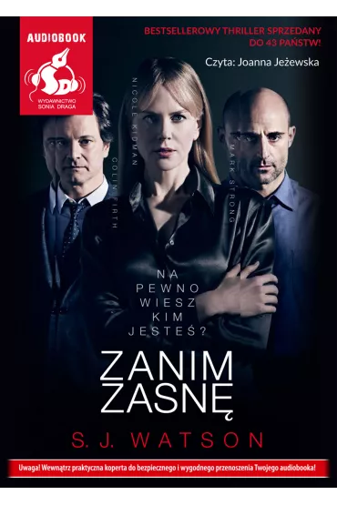Audiobook Zanim zasn� (ksi��ka audio) CD - S.J. Watson