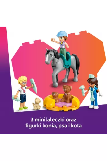 LEGO Friends Ko i lecznica dla zwierzt 42651