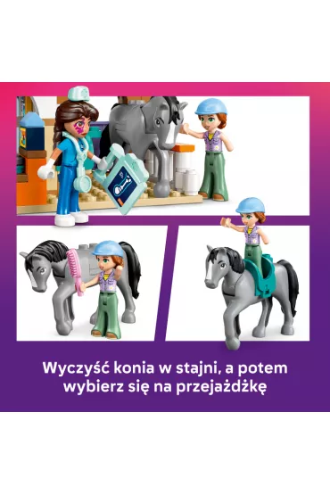 LEGO Friends Ko i lecznica dla zwierzt 42651