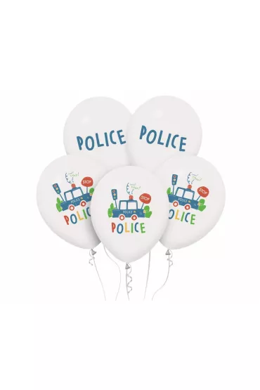Godan Balony Policja - Police 30cm