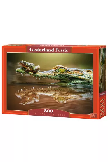 Puzzle 500 el. The Daredevil Frog Castorland