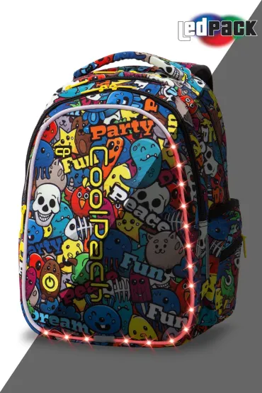 �wiec�cy Plecak Szkolny COOLPACK - Joy M - Led Cartoon